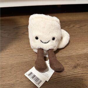 Jellycat Espresso cup Cream and Brown Plush